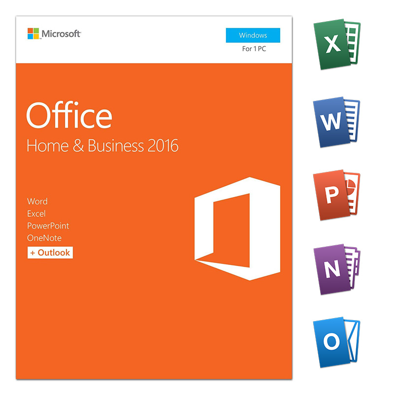 Microsoft Office 2016 Home and Business