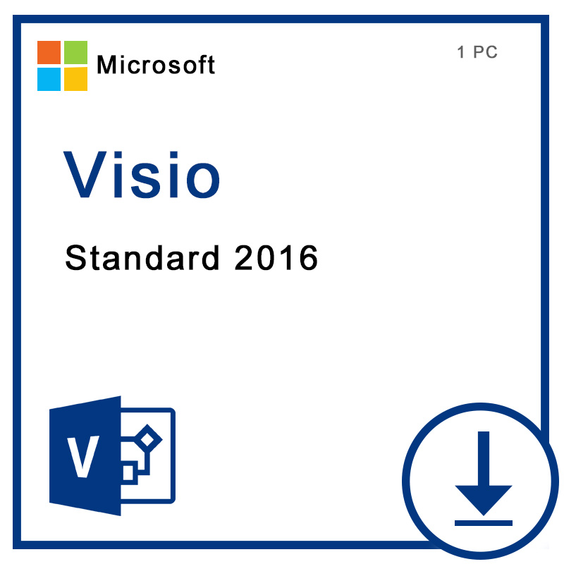 Microsoft Visio Standard 2016 - Delivery...