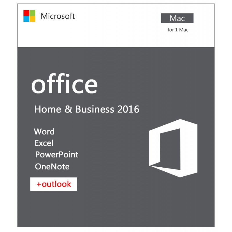 Only For MAC|Microsoft Office 2016 home & business for Mac