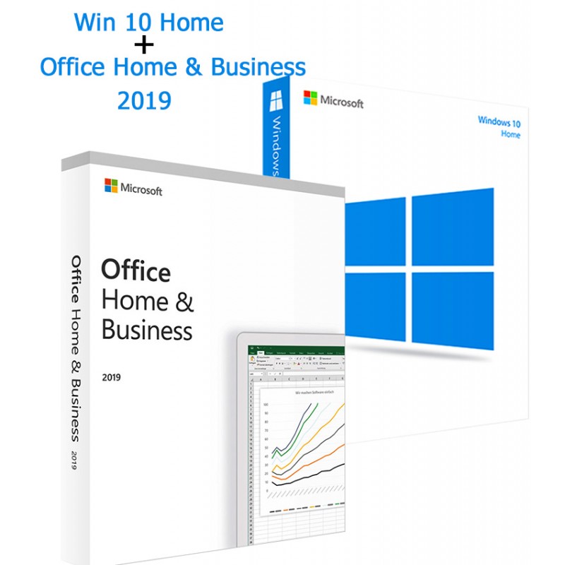 Windows 10 Home + Microsoft office 2019 ...