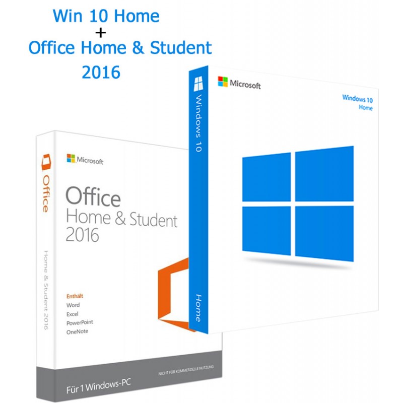 Windows 10 home + Office 2016 home &...