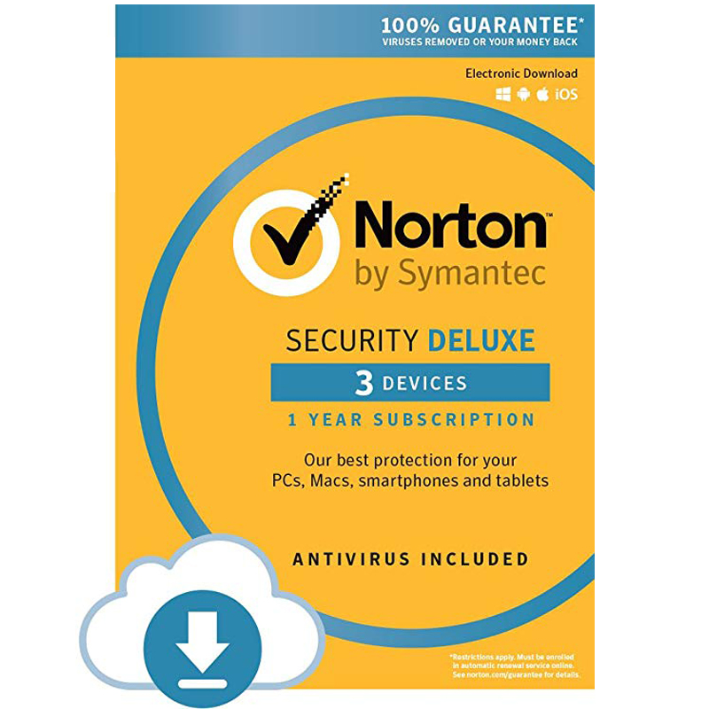 Norton Security Deluxe 1 year subscripti...